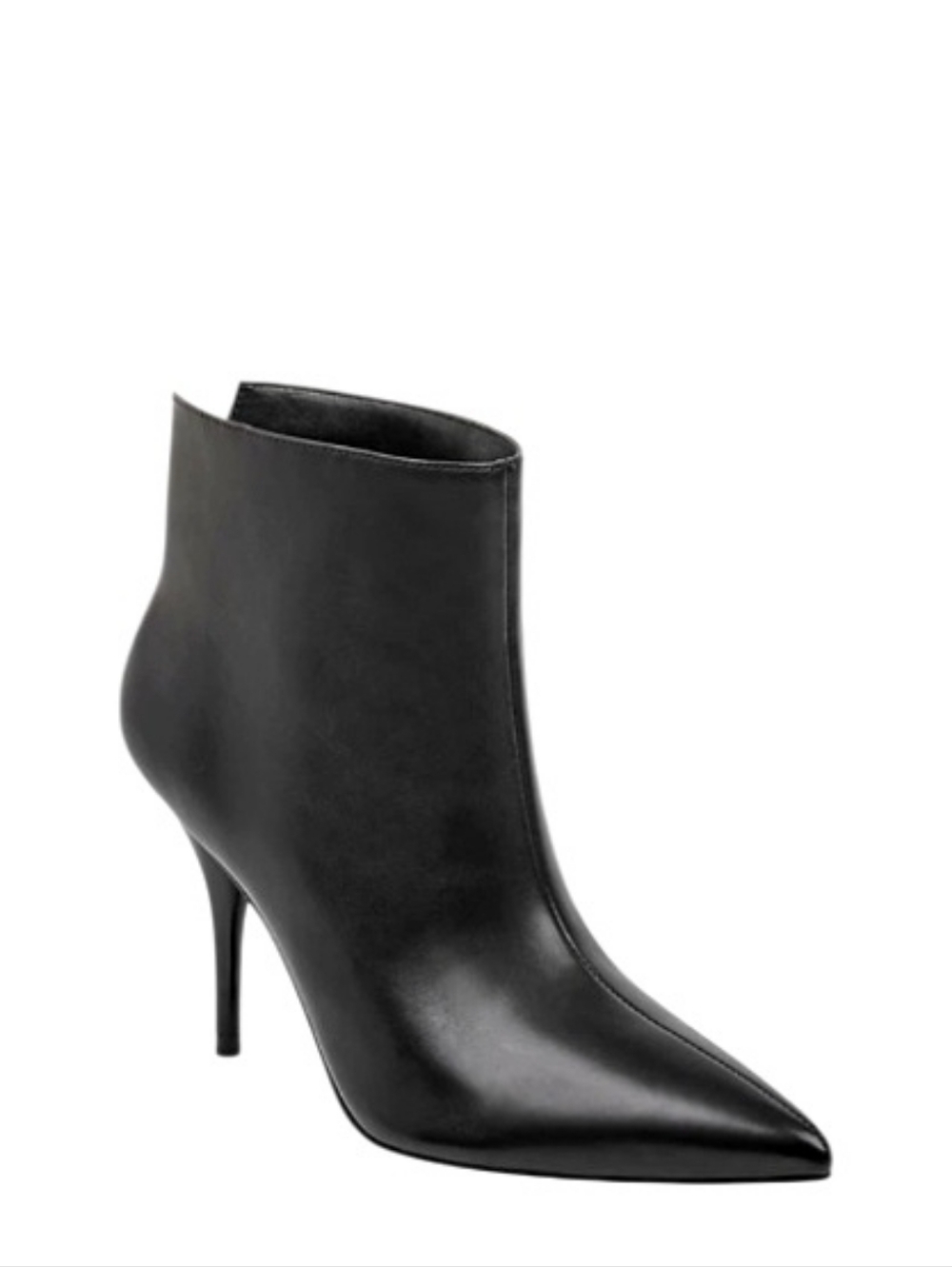 Marc Fisher Ltd Smooth Napa Leather Stiletto Ankle Boots Size 8